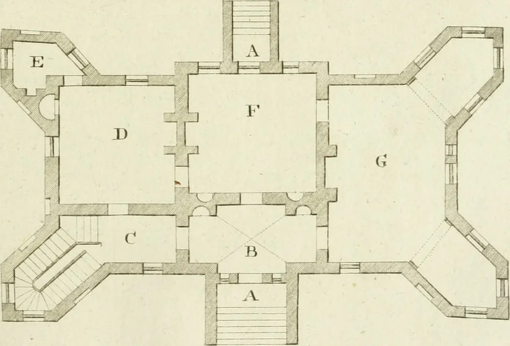 An illustration from The modern builder's assistant, or, A concise epitome of the whole system of architecture : in which the various branches of that excellent study are establish'd on the most familiar principles and rendered adequate to every capacity ..., 1757, leaf 100