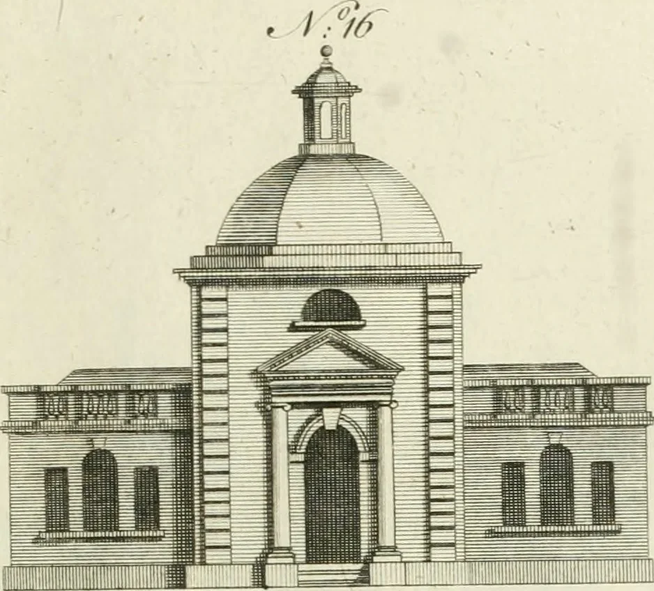 An illustration from The modern builder's assistant, or, A concise epitome of the whole system of architecture : in which the various branches of that excellent study are establish'd on the most familiar principles and rendered adequate to every capacity ..., 1757, leaf 116