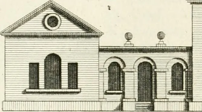 An illustration from The modern builder's assistant, or, A concise epitome of the whole system of architecture : in which the various branches of that excellent study are establish'd on the most familiar principles and rendered adequate to every capacity ..., 1757, leaf 127