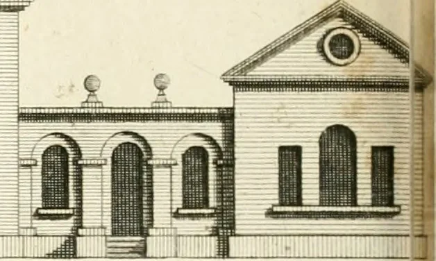 An illustration from The modern builder's assistant, or, A concise epitome of the whole system of architecture : in which the various branches of that excellent study are establish'd on the most familiar principles and rendered adequate to every capacity ..., 1757, leaf 127