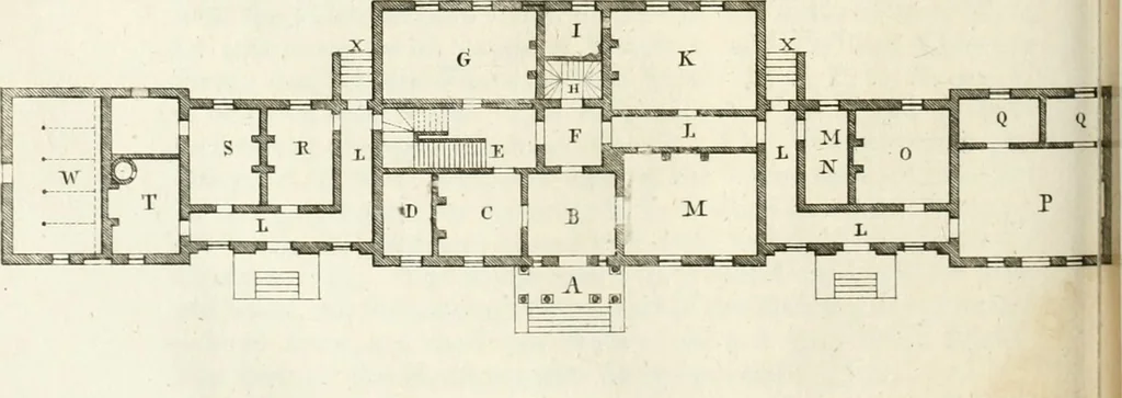 An illustration from The modern builder's assistant, or, A concise epitome of the whole system of architecture : in which the various branches of that excellent study are establish'd on the most familiar principles and rendered adequate to every capacity ..., 1757, leaf 127