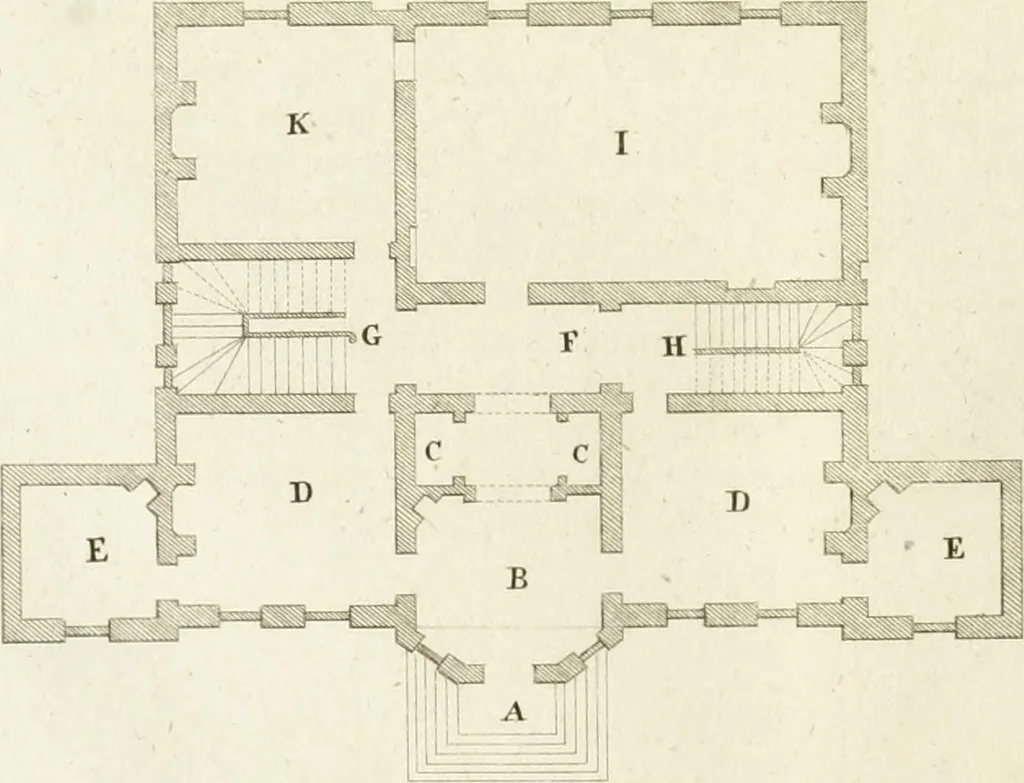 An illustration from The modern builder's assistant, or, A concise epitome of the whole system of architecture : in which the various branches of that excellent study are establish'd on the most familiar principles and rendered adequate to every capacity ..., 1757, leaf 139