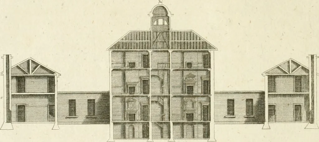 An illustration from The modern builder's assistant, or, A concise epitome of the whole system of architecture : in which the various branches of that excellent study are establish'd on the most familiar principles and rendered adequate to every capacity ..., 1757, leaf 151