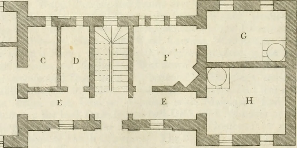 An illustration from The modern builder's assistant, or, A concise epitome of the whole system of architecture : in which the various branches of that excellent study are establish'd on the most familiar principles and rendered adequate to every capacity ..., 1757, leaf 167