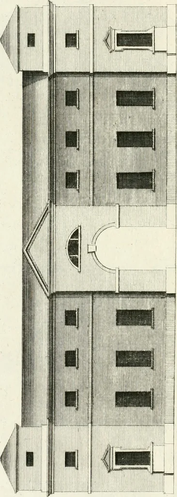 An illustration from The modern builder's assistant, or, A concise epitome of the whole system of architecture : in which the various branches of that excellent study are establish'd on the most familiar principles and rendered adequate to every capacity ..., 1757, leaf 179