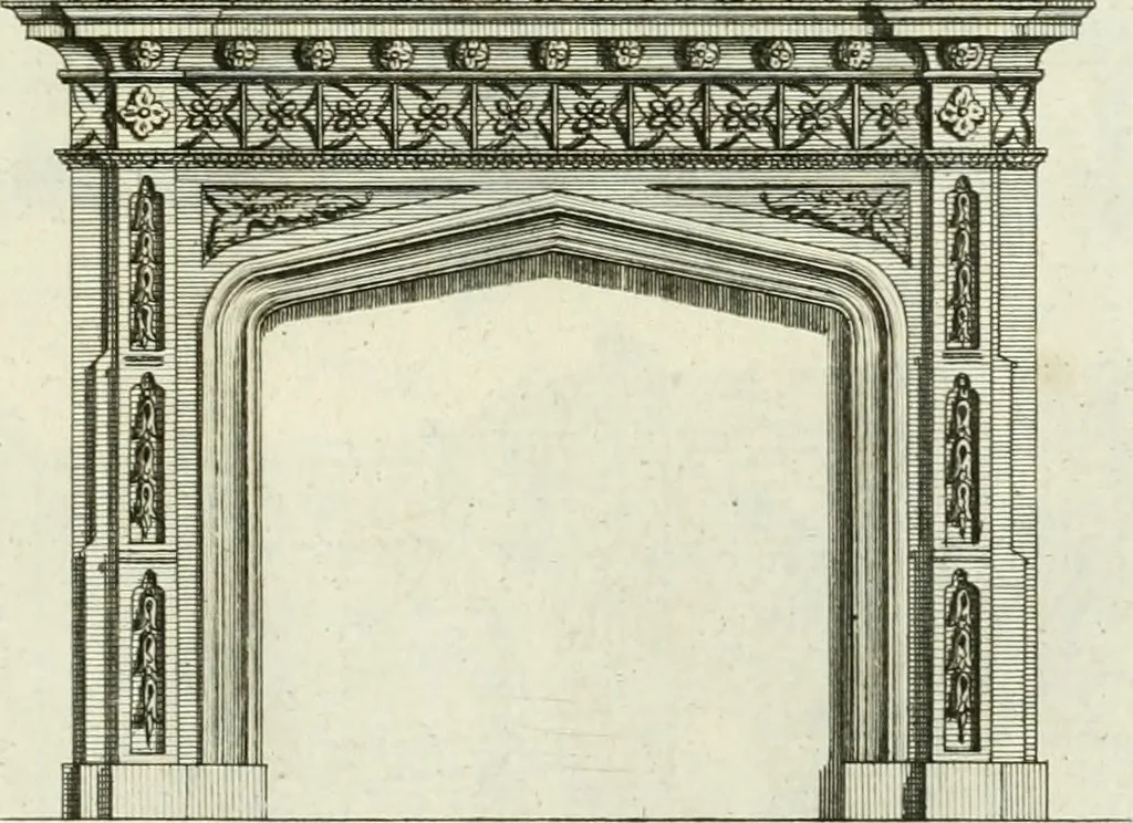 An illustration from The modern builder's assistant, or, A concise epitome of the whole system of architecture : in which the various branches of that excellent study are establish'd on the most familiar principles and rendered adequate to every capacity ..., 1757, leaf 190