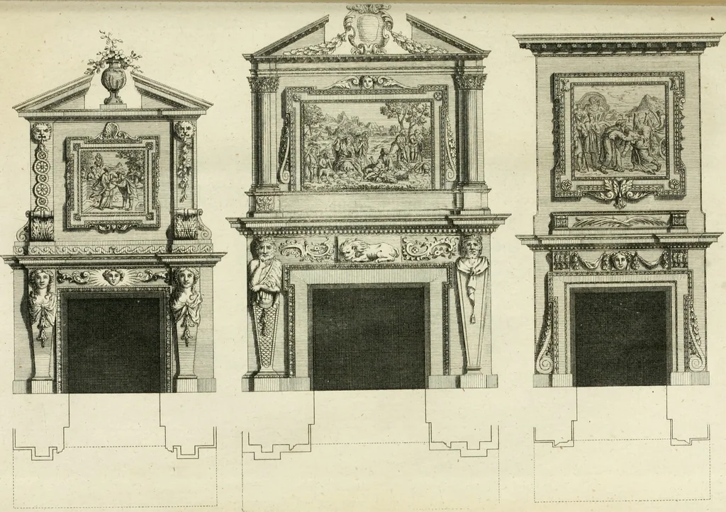 An illustration from The modern builder's assistant, or, A concise epitome of the whole system of architecture : in which the various branches of that excellent study are establish'd on the most familiar principles and rendered adequate to every capacity ..., 1757, leaf 192