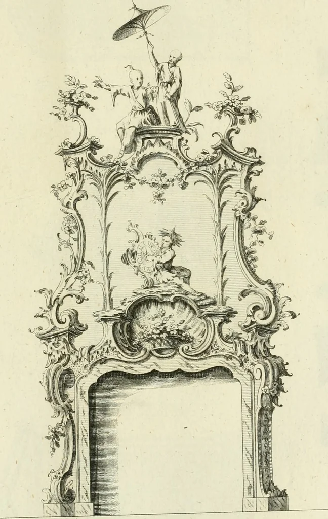An illustration from The modern builder's assistant, or, A concise epitome of the whole system of architecture : in which the various branches of that excellent study are establish'd on the most familiar principles and rendered adequate to every capacity ..., 1757, leaf 194