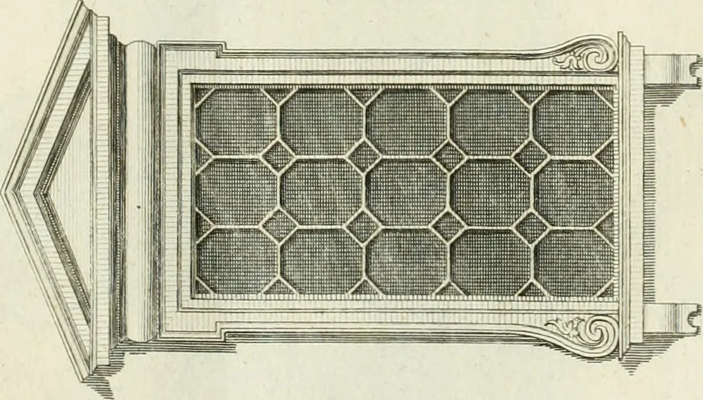An illustration from The modern builder's assistant, or, A concise epitome of the whole system of architecture : in which the various branches of that excellent study are establish'd on the most familiar principles and rendered adequate to every capacity ..., 1757, leaf 196