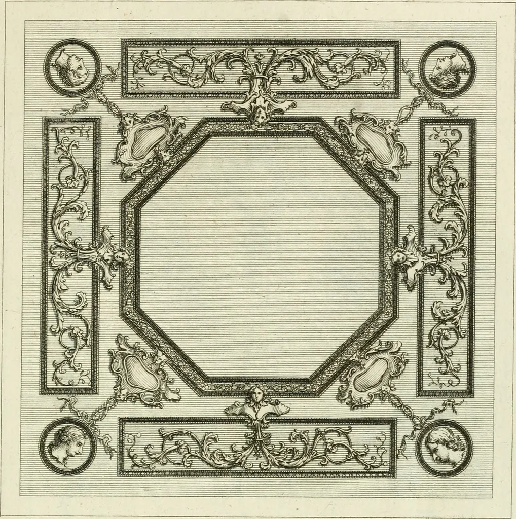 An illustration from The modern builder's assistant, or, A concise epitome of the whole system of architecture : in which the various branches of that excellent study are establish'd on the most familiar principles and rendered adequate to every capacity ..., 1757, leaf 216
