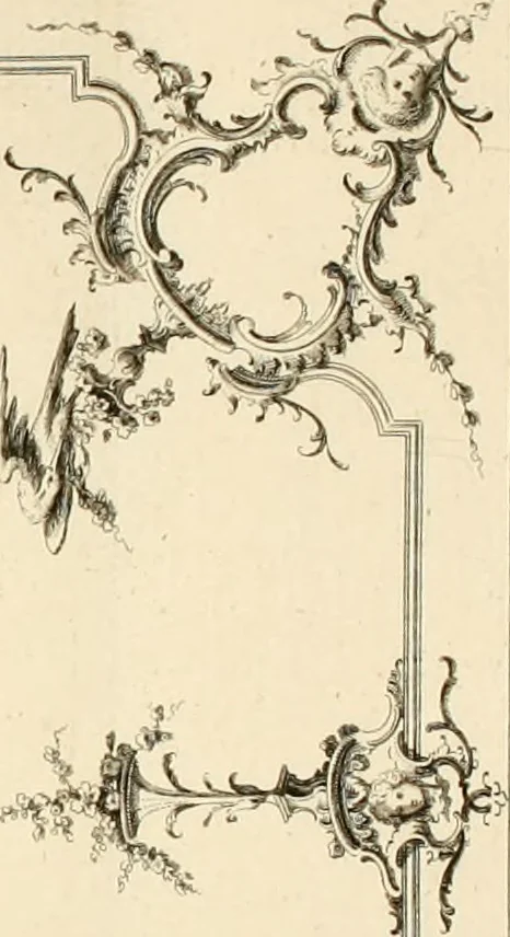 An illustration from The modern builder's assistant, or, A concise epitome of the whole system of architecture : in which the various branches of that excellent study are establish'd on the most familiar principles and rendered adequate to every capacity ..., 1757, leaf 221
