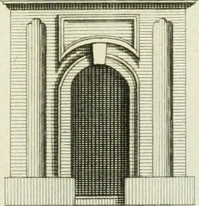 An illustration from The modern builder's assistant, or, A concise epitome of the whole system of architecture : in which the various branches of that excellent study are establish'd on the most familiar principles and rendered adequate to every capacity ..., 1757, leaf 226