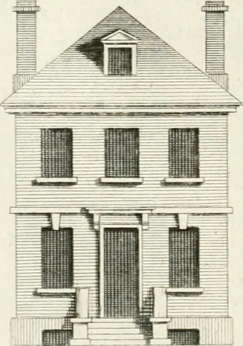 An illustration from The modern builder's assistant, or, A concise epitome of the whole system of architecture : in which the various branches of that excellent study are establish'd on the most familiar principles and rendered adequate to every capacity ..., 1757, leaf 73