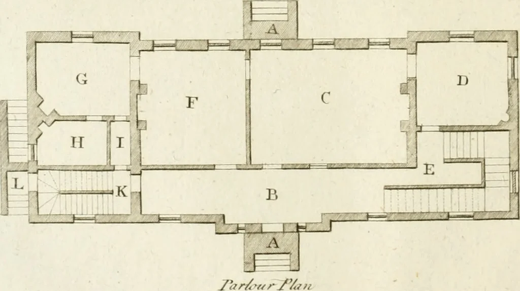 An illustration from The modern builder's assistant, or, A concise epitome of the whole system of architecture : in which the various branches of that excellent study are establish'd on the most familiar principles and rendered adequate to every capacity ..., 1757, leaf 89