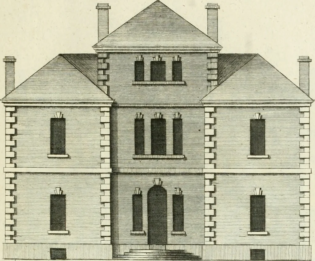 An illustration from The modern builder's assistant, or, A concise epitome of the whole system of architecture : in which the various branches of that excellent study are establish'd on the most familiar principles and rendered adequate to every capacity ..., 1757, leaf 92