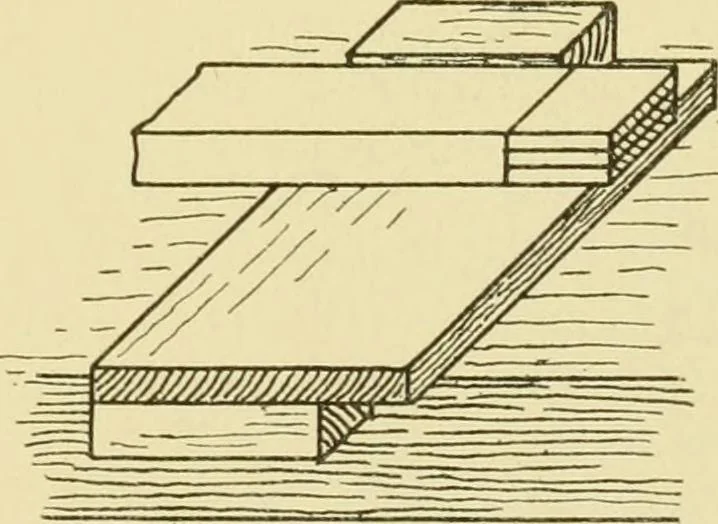 An illustration from Modern cabinet work, furniture & fitments; an account of the theory & practice in the production of all kinds of cabinet work & furniture with chapters on the growth and progress of design and construction; illustrated by over 1000 practical workshop drawings, photographs & original designs, 1922, leaf 116