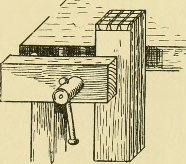 An illustration from Modern cabinet work, furniture & fitments; an account of the theory & practice in the production of all kinds of cabinet work & furniture with chapters on the growth and progress of design and construction; illustrated by over 1000 practical workshop drawings, photographs & original designs, 1922, leaf 124