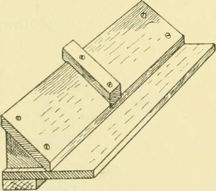 An illustration from Modern cabinet work, furniture & fitments; an account of the theory & practice in the production of all kinds of cabinet work & furniture with chapters on the growth and progress of design and construction; illustrated by over 1000 practical workshop drawings, photographs & original designs, 1922, leaf 127