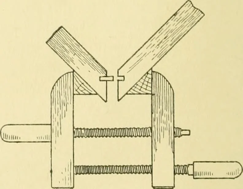 An illustration from Modern cabinet work, furniture & fitments; an account of the theory & practice in the production of all kinds of cabinet work & furniture with chapters on the growth and progress of design and construction; illustrated by over 1000 practical workshop drawings, photographs & original designs, 1922, leaf 135