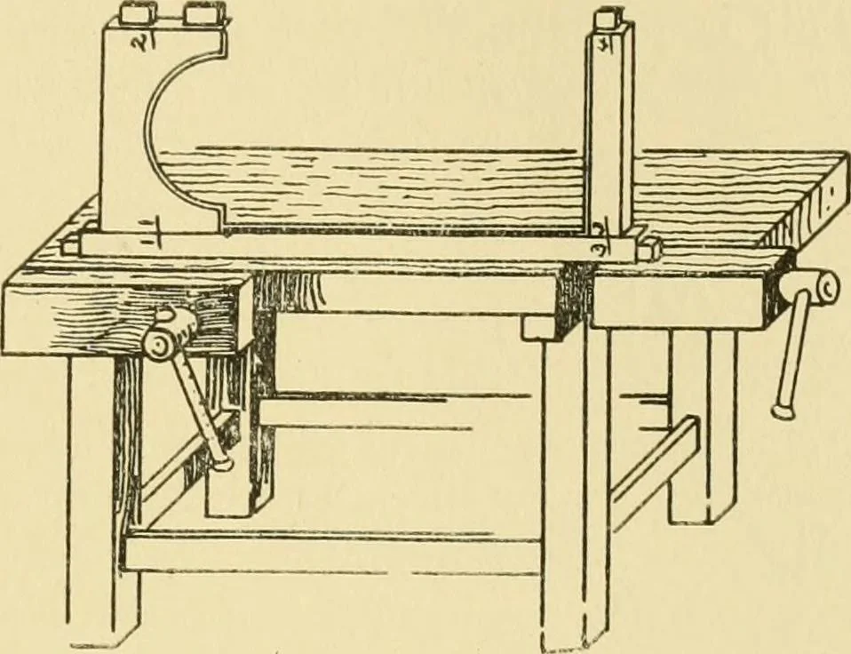 An illustration from Modern cabinet work, furniture & fitments; an account of the theory & practice in the production of all kinds of cabinet work & furniture with chapters on the growth and progress of design and construction; illustrated by over 1000 practical workshop drawings, photographs & original designs, 1922, leaf 138