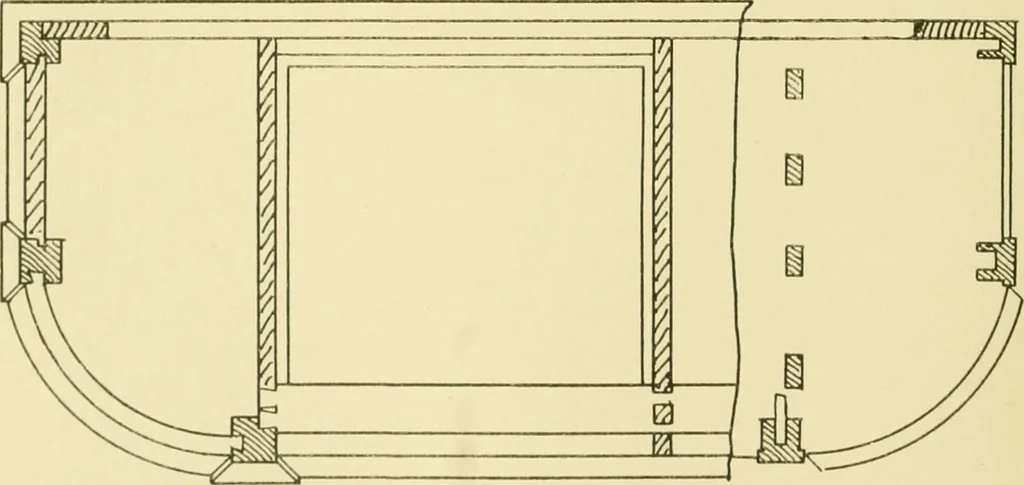 An illustration from Modern cabinet work, furniture & fitments; an account of the theory & practice in the production of all kinds of cabinet work & furniture with chapters on the growth and progress of design and construction; illustrated by over 1000 practical workshop drawings, photographs & original designs, 1922, leaf 219