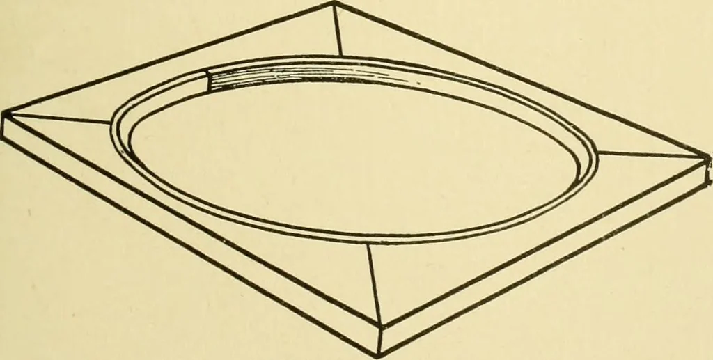 An illustration from Modern cabinet work, furniture & fitments; an account of the theory & practice in the production of all kinds of cabinet work & furniture with chapters on the growth and progress of design and construction; illustrated by over 1000 practical workshop drawings, photographs & original designs, 1922, leaf 244