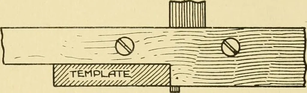 An illustration from Modern cabinet work, furniture & fitments; an account of the theory & practice in the production of all kinds of cabinet work & furniture with chapters on the growth and progress of design and construction; illustrated by over 1000 practical workshop drawings, photographs & original designs, 1922, leaf 248