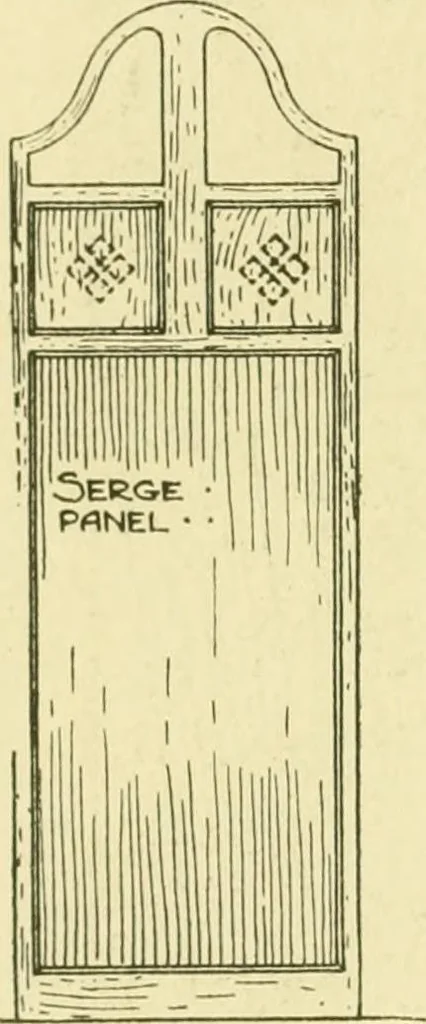 An illustration from Modern cabinet work, furniture & fitments; an account of the theory & practice in the production of all kinds of cabinet work & furniture with chapters on the growth and progress of design and construction; illustrated by over 1000 practical workshop drawings, photographs & original designs, 1922, leaf 265
