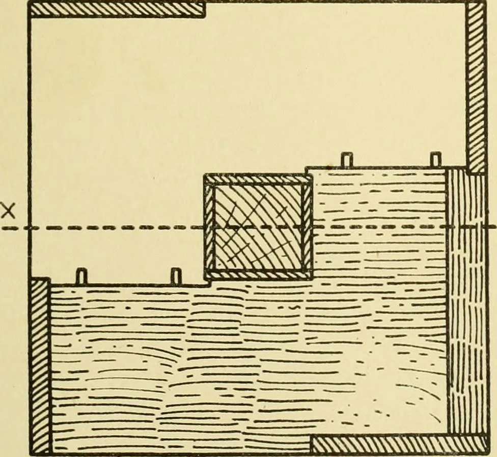 An illustration from Modern cabinet work, furniture & fitments; an account of the theory & practice in the production of all kinds of cabinet work & furniture with chapters on the growth and progress of design and construction; illustrated by over 1000 practical workshop drawings, photographs & original designs, 1922, leaf 274