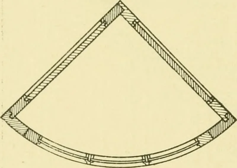 An illustration from Modern cabinet work, furniture & fitments; an account of the theory & practice in the production of all kinds of cabinet work & furniture with chapters on the growth and progress of design and construction; illustrated by over 1000 practical workshop drawings, photographs & original designs, 1922, leaf 277