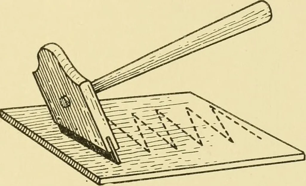 An illustration from Modern cabinet work, furniture & fitments; an account of the theory & practice in the production of all kinds of cabinet work & furniture with chapters on the growth and progress of design and construction; illustrated by over 1000 practical workshop drawings, photographs & original designs, 1922, leaf 288