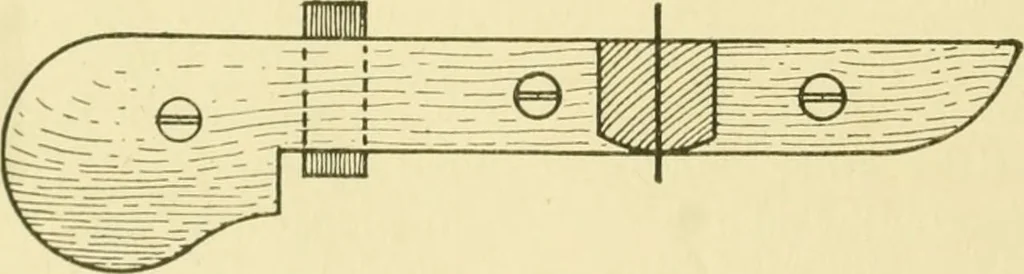 An illustration from Modern cabinet work, furniture & fitments; an account of the theory & practice in the production of all kinds of cabinet work & furniture with chapters on the growth and progress of design and construction; illustrated by over 1000 practical workshop drawings, photographs & original designs, 1922, leaf 293