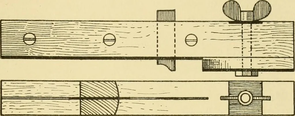 An illustration from Modern cabinet work, furniture & fitments; an account of the theory & practice in the production of all kinds of cabinet work & furniture with chapters on the growth and progress of design and construction; illustrated by over 1000 practical workshop drawings, photographs & original designs, 1922, leaf 294