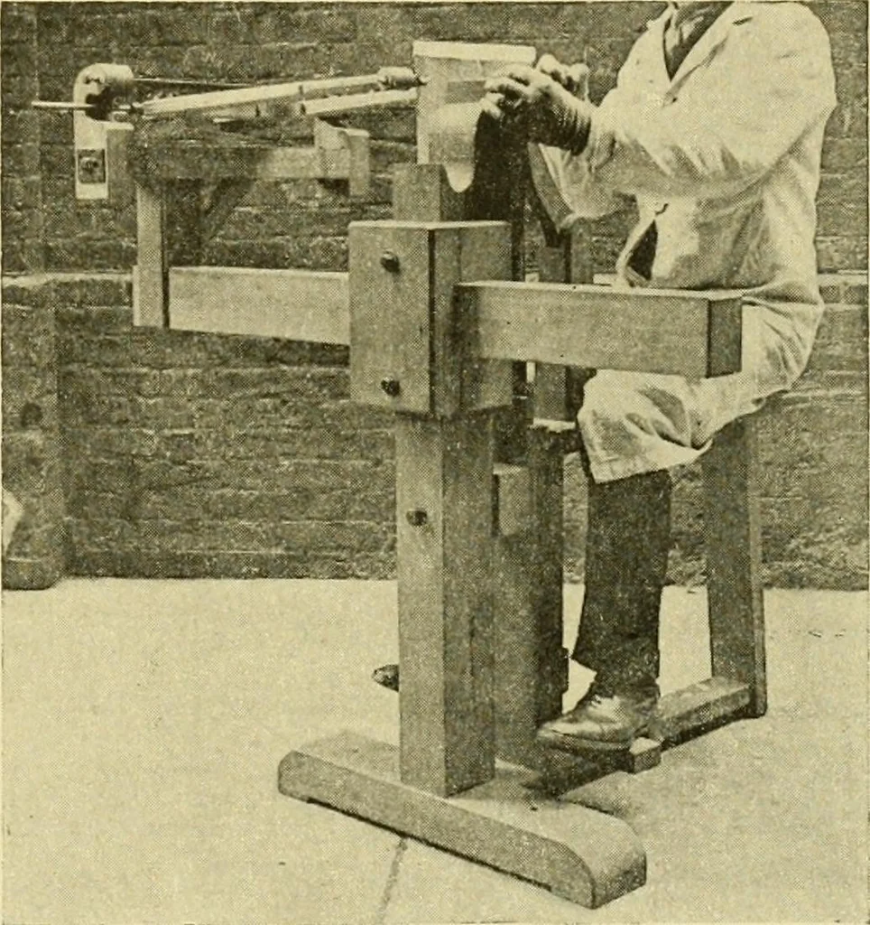 An illustration from Modern cabinet work, furniture & fitments; an account of the theory & practice in the production of all kinds of cabinet work & furniture with chapters on the growth and progress of design and construction; illustrated by over 1000 practical workshop drawings, photographs & original designs, 1922, leaf 296