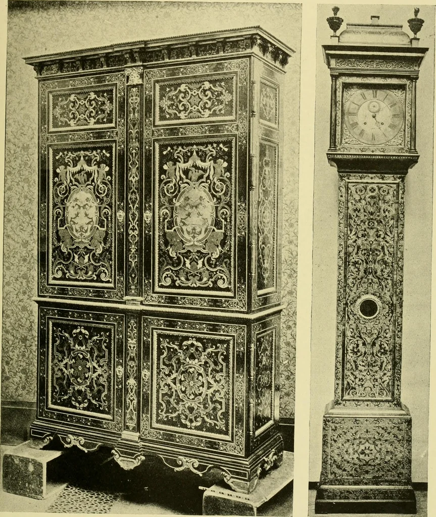 An illustration from Modern cabinet work, furniture & fitments; an account of the theory & practice in the production of all kinds of cabinet work & furniture with chapters on the growth and progress of design and construction; illustrated by over 1000 practical workshop drawings, photographs & original designs, 1922, leaf 298