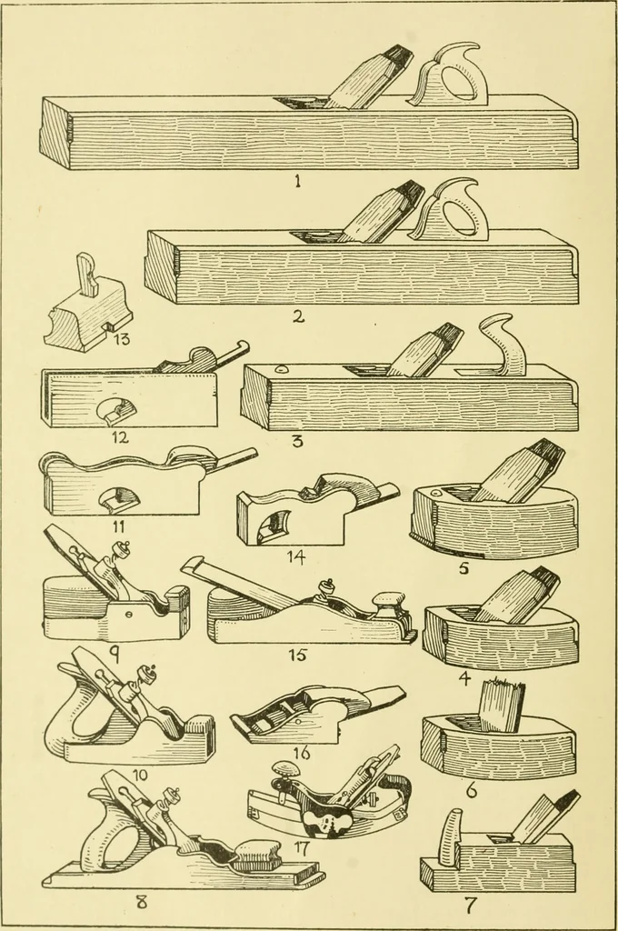 An illustration from Modern cabinet work, furniture & fitments; an account of the theory & practice in the production of all kinds of cabinet work & furniture with chapters on the growth and progress of design and construction; illustrated by over 1000 practical workshop drawings, photographs & original designs, 1922, leaf 31