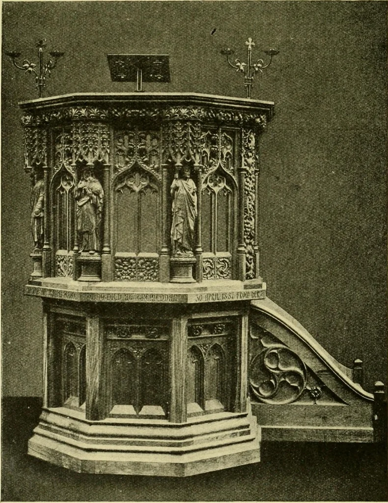 An illustration from Modern cabinet work, furniture & fitments; an account of the theory & practice in the production of all kinds of cabinet work & furniture with chapters on the growth and progress of design and construction; illustrated by over 1000 practical workshop drawings, photographs & original designs, 1922, leaf 328