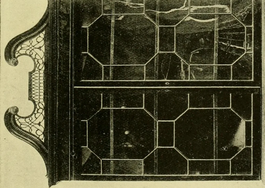 An illustration from Modern cabinet work, furniture & fitments; an account of the theory & practice in the production of all kinds of cabinet work & furniture with chapters on the growth and progress of design and construction; illustrated by over 1000 practical workshop drawings, photographs & original designs, 1922, leaf 332