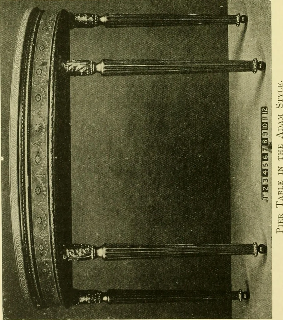 An illustration from Modern cabinet work, furniture & fitments; an account of the theory & practice in the production of all kinds of cabinet work & furniture with chapters on the growth and progress of design and construction; illustrated by over 1000 practical workshop drawings, photographs & original designs, 1922, leaf 337
