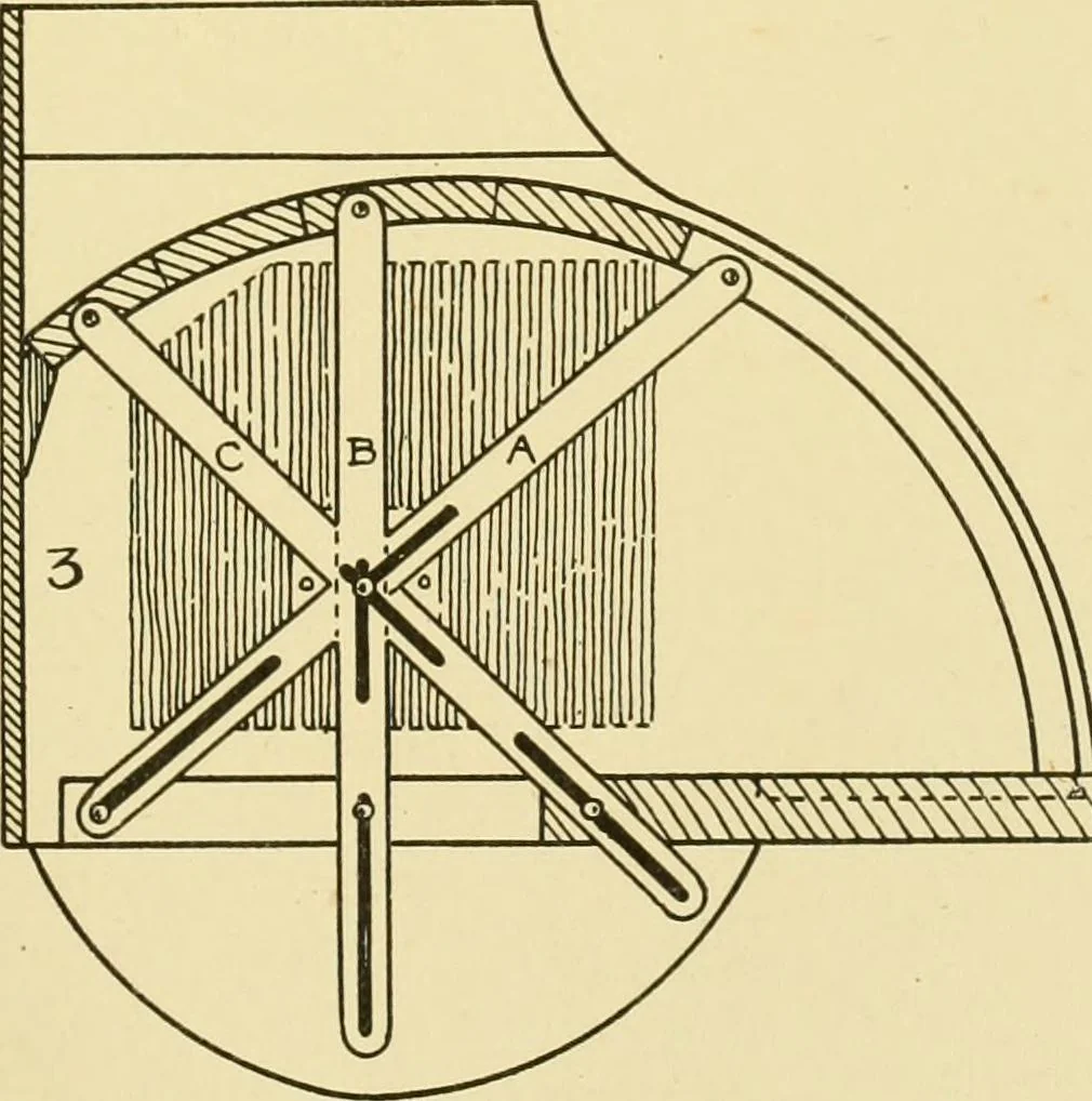 An illustration from Modern cabinet work, furniture & fitments; an account of the theory & practice in the production of all kinds of cabinet work & furniture with chapters on the growth and progress of design and construction; illustrated by over 1000 practical workshop drawings, photographs & original designs, 1922, leaf 358