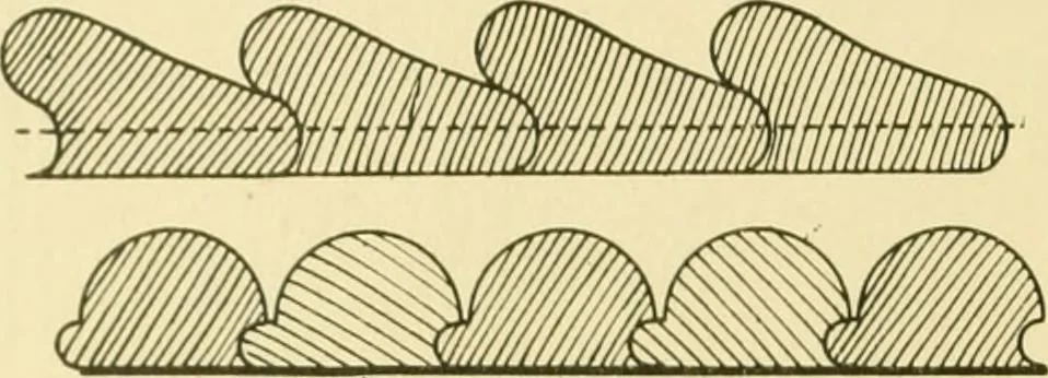 An illustration from Modern cabinet work, furniture & fitments; an account of the theory & practice in the production of all kinds of cabinet work & furniture with chapters on the growth and progress of design and construction; illustrated by over 1000 practical workshop drawings, photographs & original designs, 1922, leaf 359