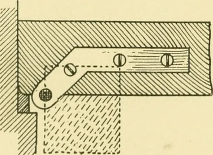 An illustration from Modern cabinet work, furniture & fitments; an account of the theory & practice in the production of all kinds of cabinet work & furniture with chapters on the growth and progress of design and construction; illustrated by over 1000 practical workshop drawings, photographs & original designs, 1922, leaf 359