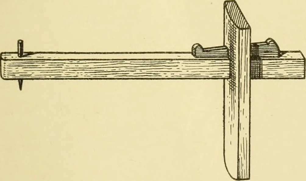 An illustration from Modern cabinet work, furniture & fitments; an account of the theory & practice in the production of all kinds of cabinet work & furniture with chapters on the growth and progress of design and construction; illustrated by over 1000 practical workshop drawings, photographs & original designs, 1922, leaf 36
