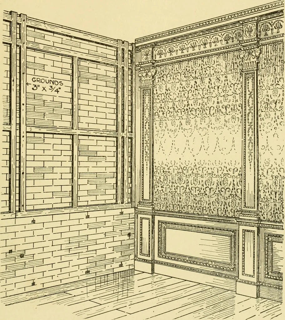 An illustration from Modern cabinet work, furniture & fitments; an account of the theory & practice in the production of all kinds of cabinet work & furniture with chapters on the growth and progress of design and construction; illustrated by over 1000 practical workshop drawings, photographs & original designs, 1922, leaf 374