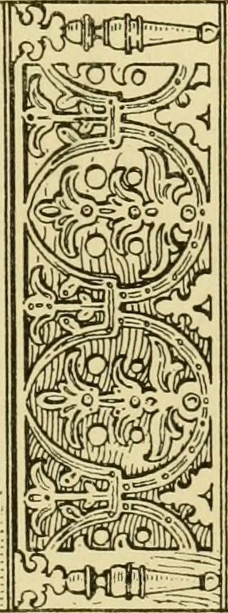 An illustration from Modern cabinet work, furniture & fitments; an account of the theory & practice in the production of all kinds of cabinet work & furniture with chapters on the growth and progress of design and construction; illustrated by over 1000 practical workshop drawings, photographs & original designs, 1922, leaf 378