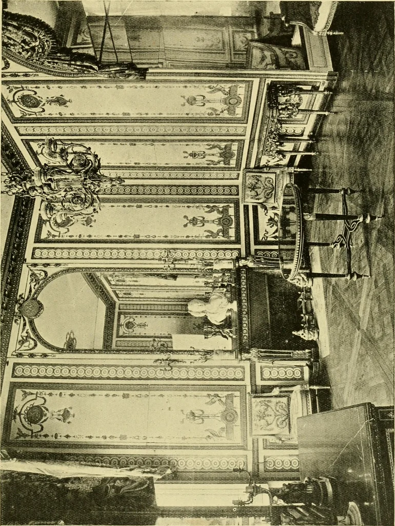 An illustration from Modern cabinet work, furniture & fitments; an account of the theory & practice in the production of all kinds of cabinet work & furniture with chapters on the growth and progress of design and construction; illustrated by over 1000 practical workshop drawings, photographs & original designs, 1922, leaf 398
