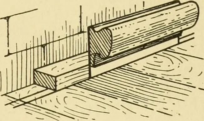 An illustration from Modern cabinet work, furniture & fitments; an account of the theory & practice in the production of all kinds of cabinet work & furniture with chapters on the growth and progress of design and construction; illustrated by over 1000 practical workshop drawings, photographs & original designs, 1922, leaf 400