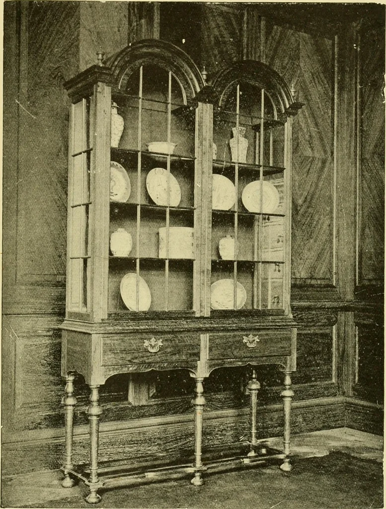 An illustration from Modern cabinet work, furniture & fitments; an account of the theory & practice in the production of all kinds of cabinet work & furniture with chapters on the growth and progress of design and construction; illustrated by over 1000 practical workshop drawings, photographs & original designs, 1922, leaf 468