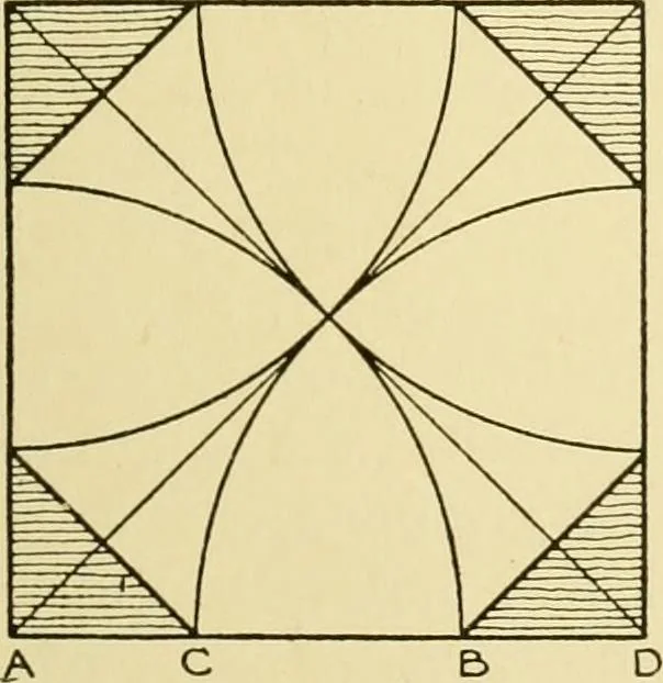 An illustration from Modern cabinet work, furniture & fitments; an account of the theory & practice in the production of all kinds of cabinet work & furniture with chapters on the growth and progress of design and construction; illustrated by over 1000 practical workshop drawings, photographs & original designs, 1922, leaf 50
