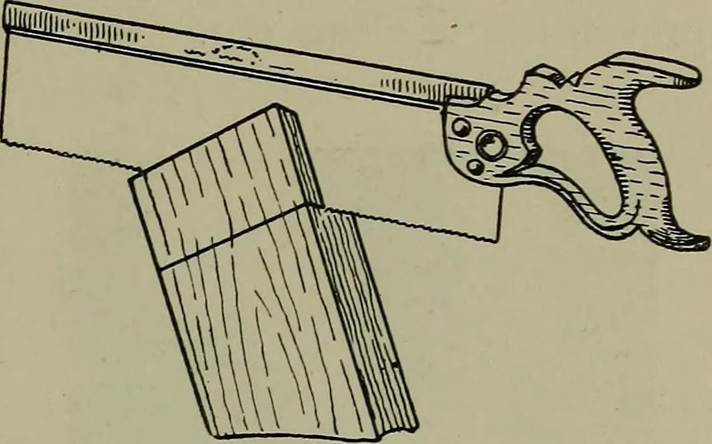 An illustration from Modern cabinetwork, furniture & fitments; an account of the theory & practice in the production of all kinds of cabinetwork & furniture, with chapters on the growth and progress of design and construction;, 1910, leaf 116